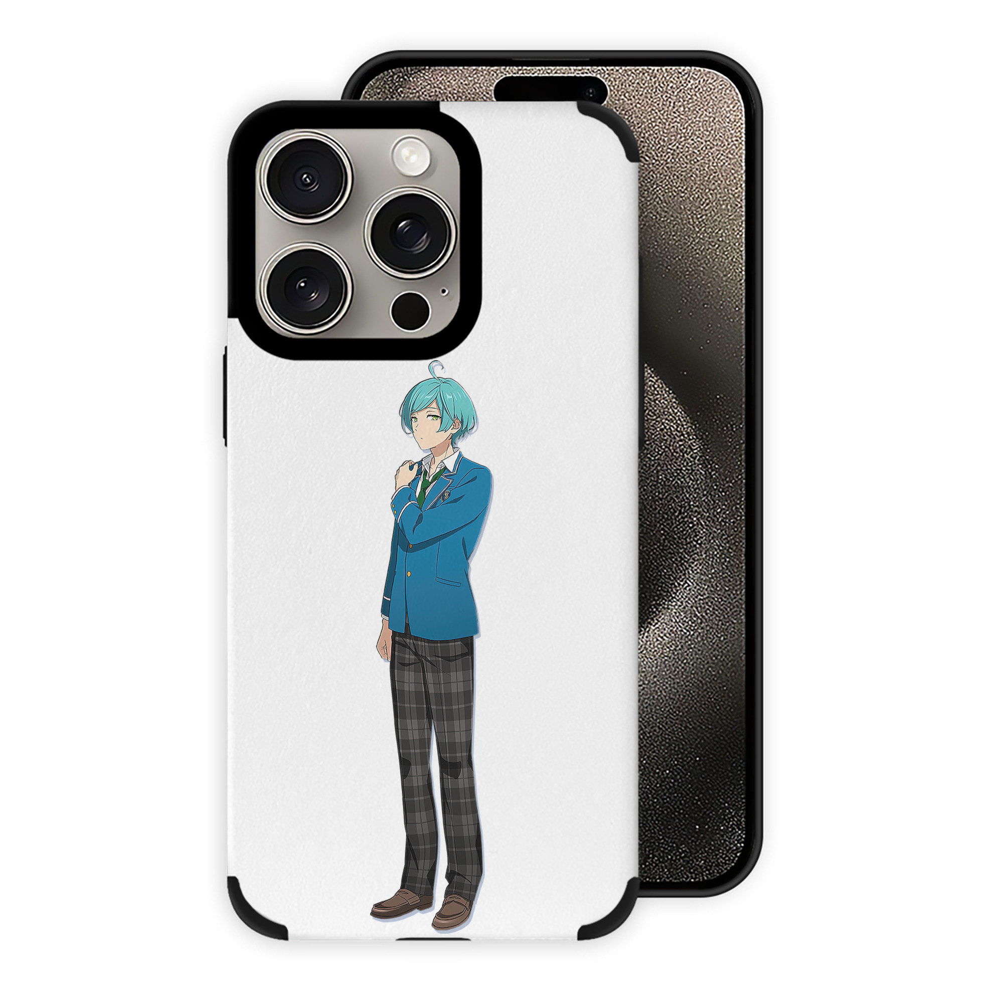 （画像用） あんさんぶるスターズ! Ensemble Stars 【iPhone15ProMax対応】 PUレザー スマホケース 耐衝撃＆黄変防止
