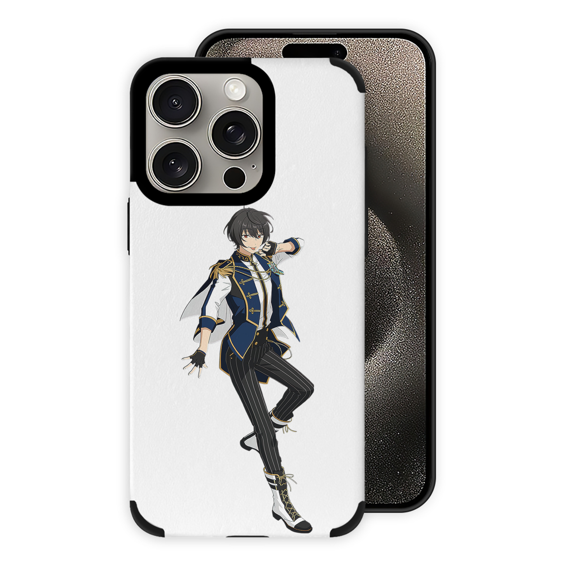 （画像用） あんさんぶるスターズ! Ensemble Stars 【iPhone15ProMax対応】 PUレザー スマホケース 耐衝撃＆黄変防止