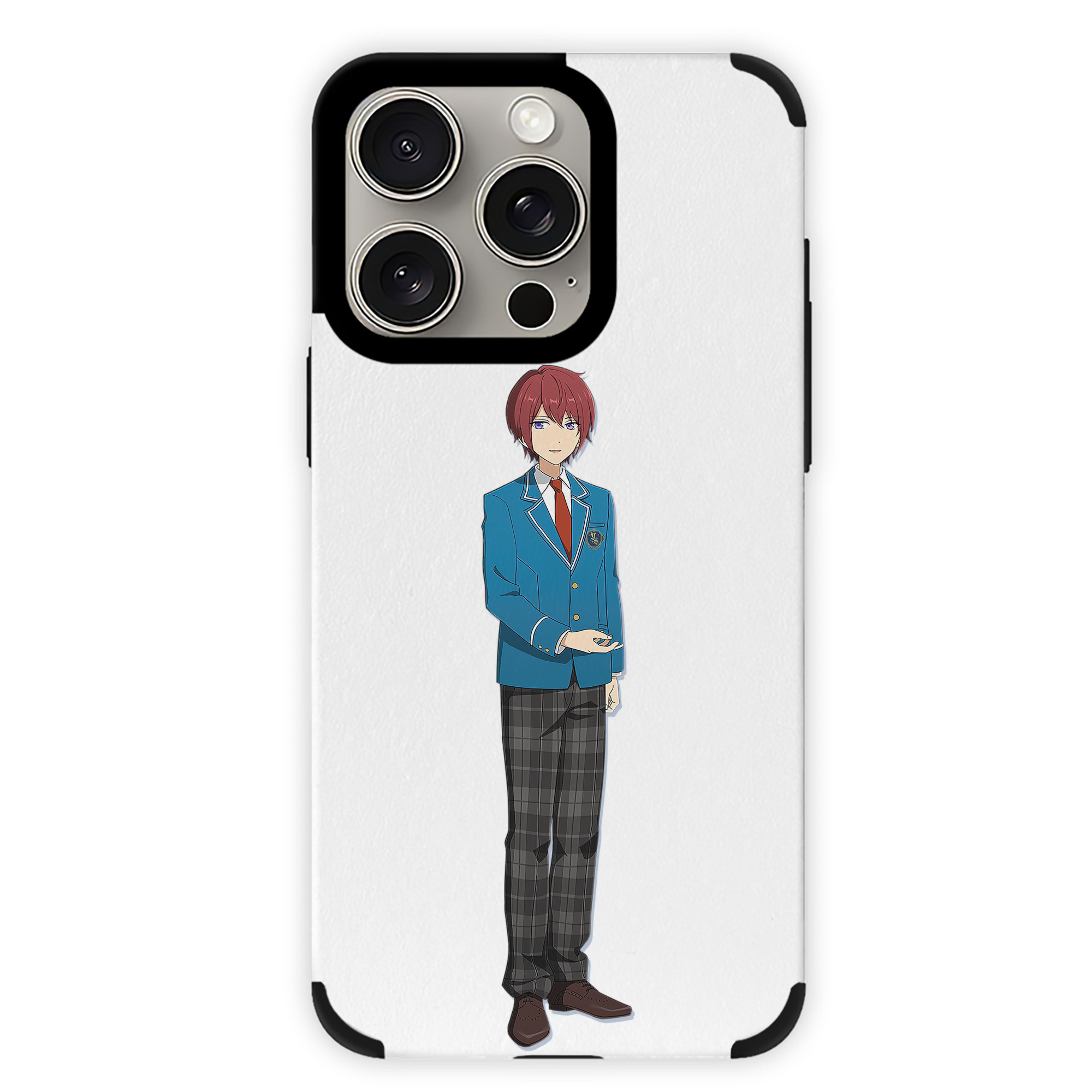 （画像用） あんさんぶるスターズ! Ensemble Stars 【iPhone15ProMax対応】 PUレザー スマホケース 耐衝撃＆黄変防止