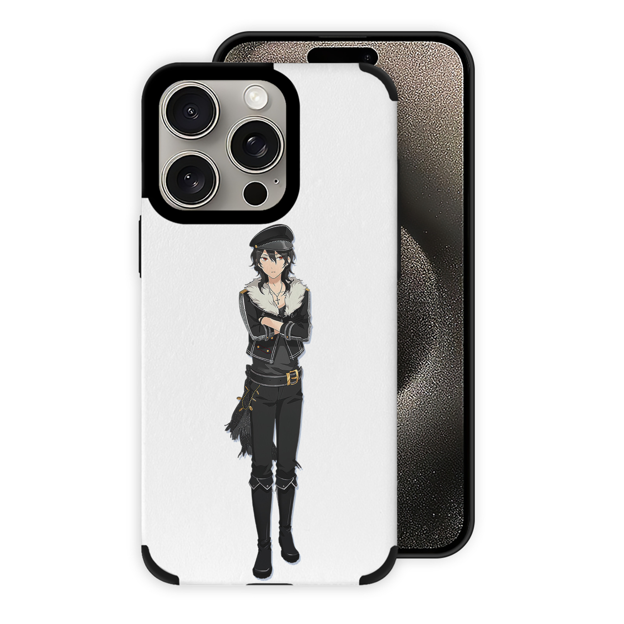 （画像用） あんさんぶるスターズ! Ensemble Stars 【iPhone15ProMax対応】 PUレザー スマホケース 耐衝撃＆黄変防止