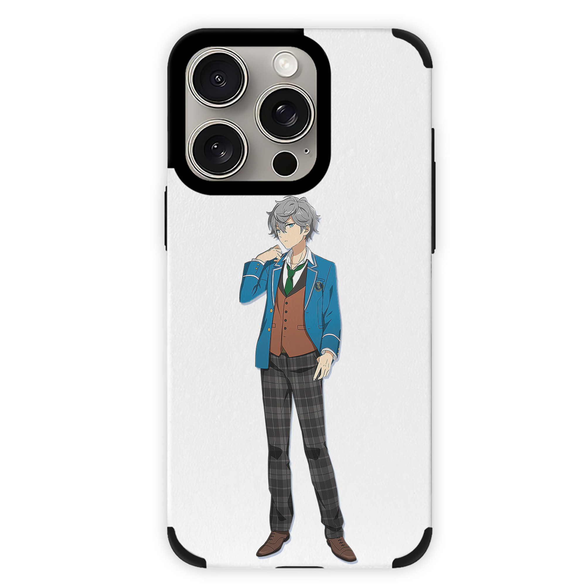 （画像用） あんさんぶるスターズ! Ensemble Stars 【iPhone15ProMax対応】 PUレザー スマホケース 耐衝撃＆黄変防止