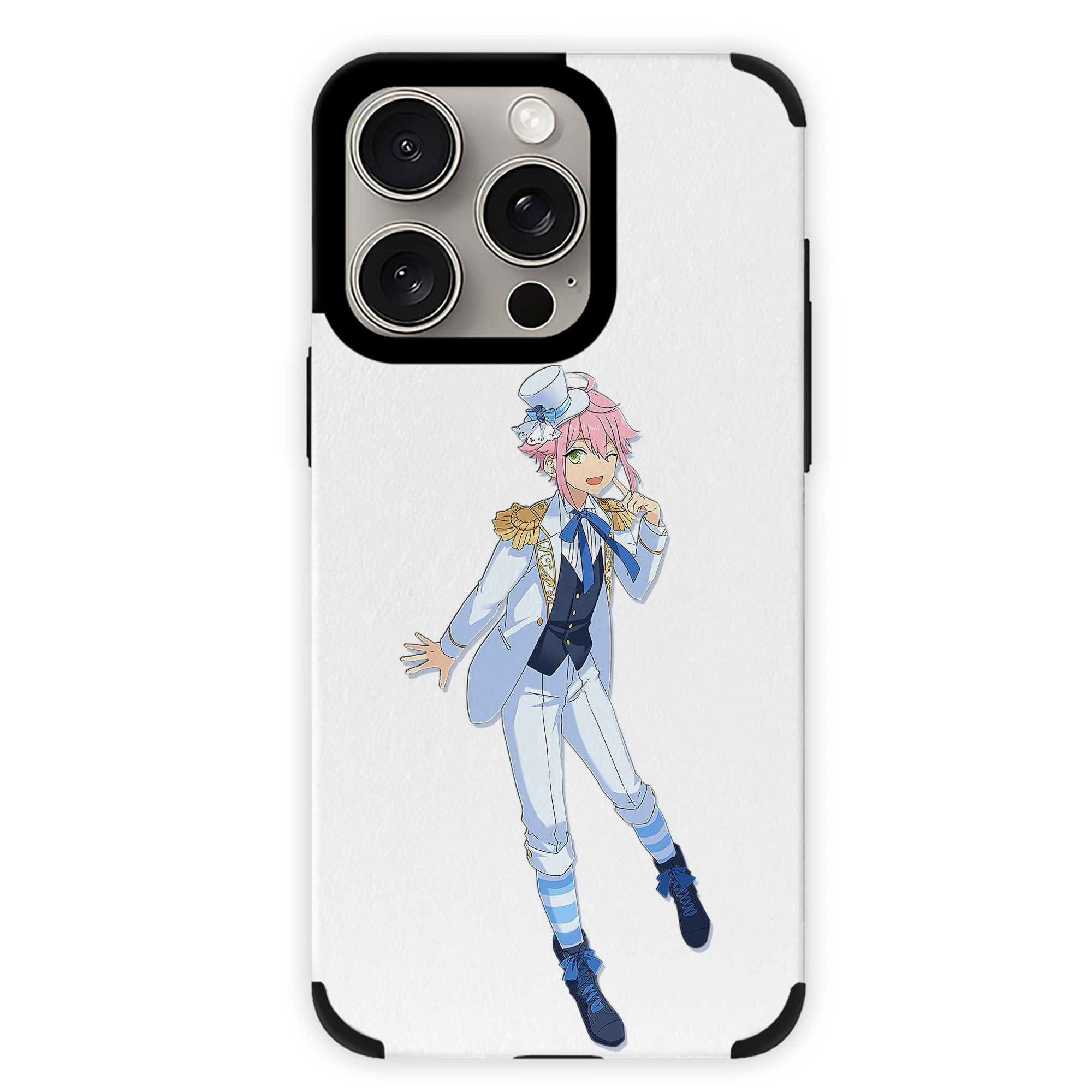（画像用） あんさんぶるスターズ! Ensemble Stars 【iPhone15ProMax対応】 PUレザー スマホケース 耐衝撃＆黄変防止
