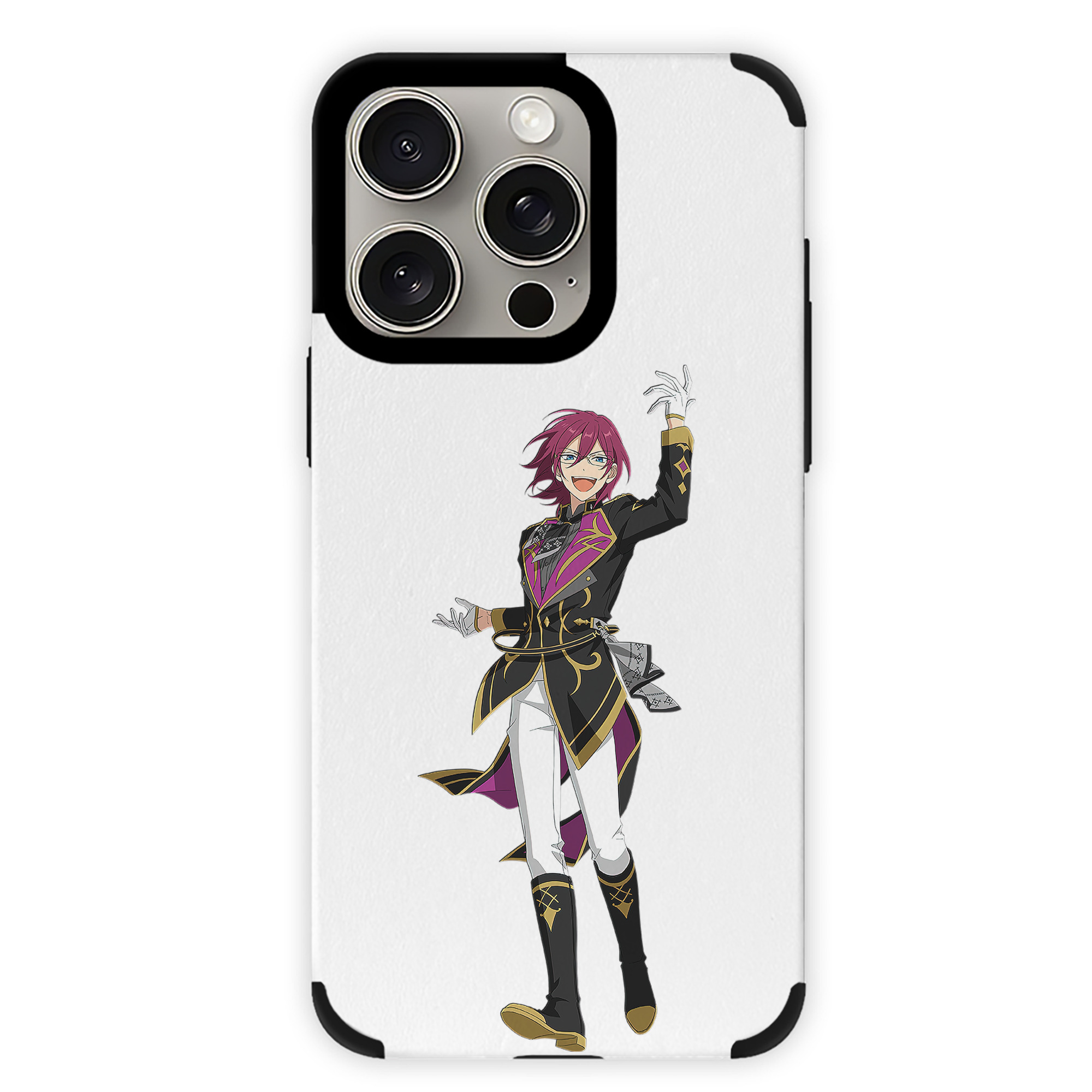 （画像用） あんさんぶるスターズ! Ensemble Stars 【iPhone15ProMax対応】 PUレザー スマホケース 耐衝撃＆黄変防止