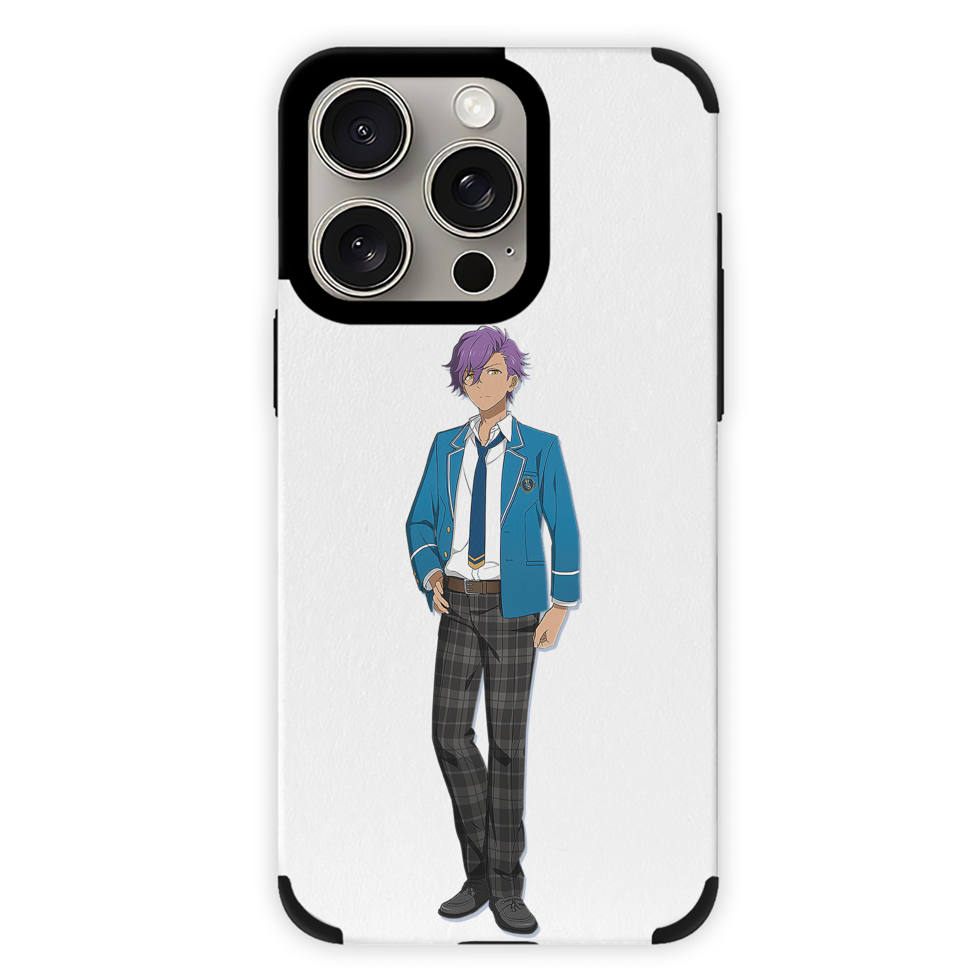 （画像用） あんさんぶるスターズ! Ensemble Stars 【iPhone15ProMax対応】 PUレザー スマホケース 耐衝撃＆黄変防止