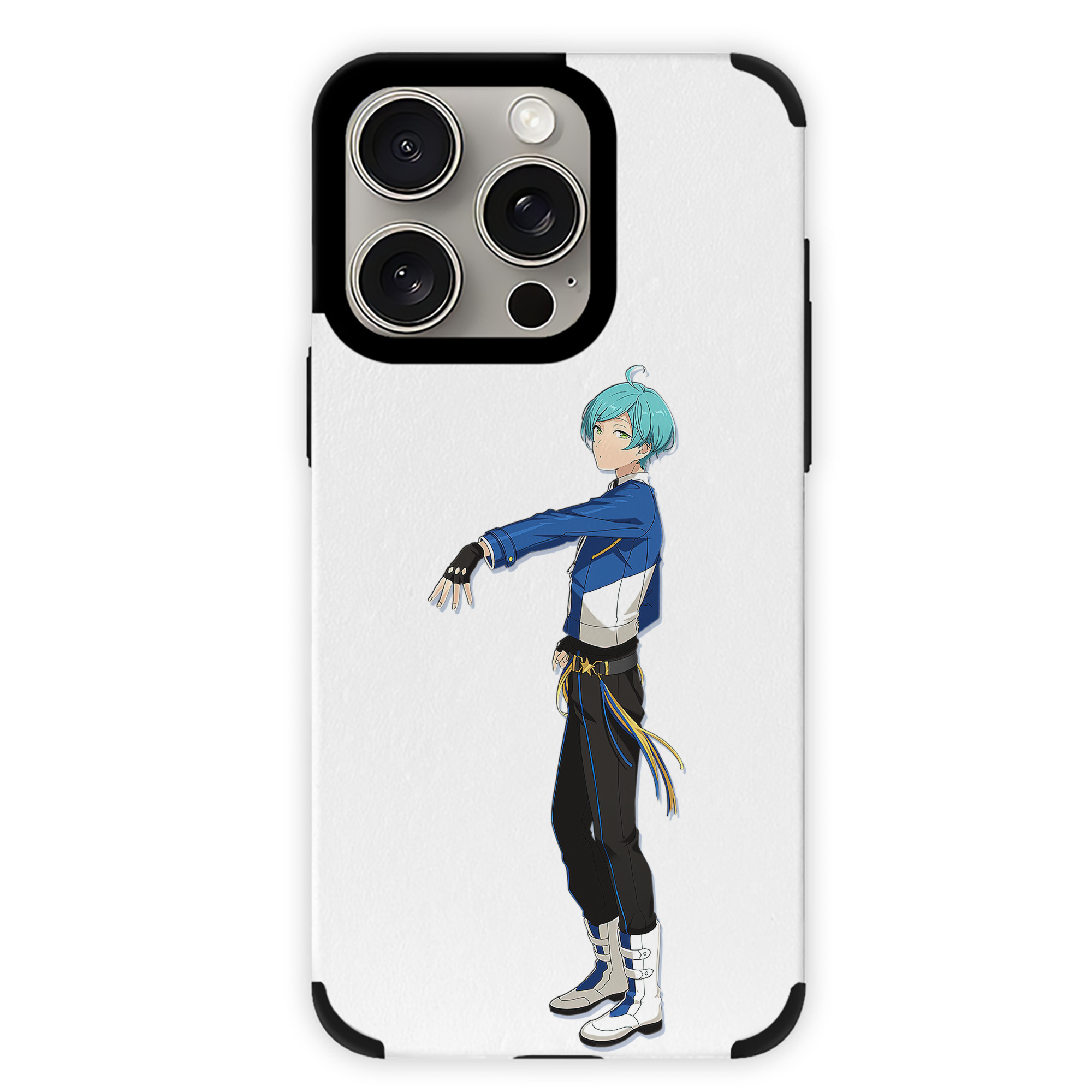 （画像用） あんさんぶるスターズ! Ensemble Stars 【iPhone15ProMax対応】 PUレザー スマホケース 耐衝撃＆黄変防止