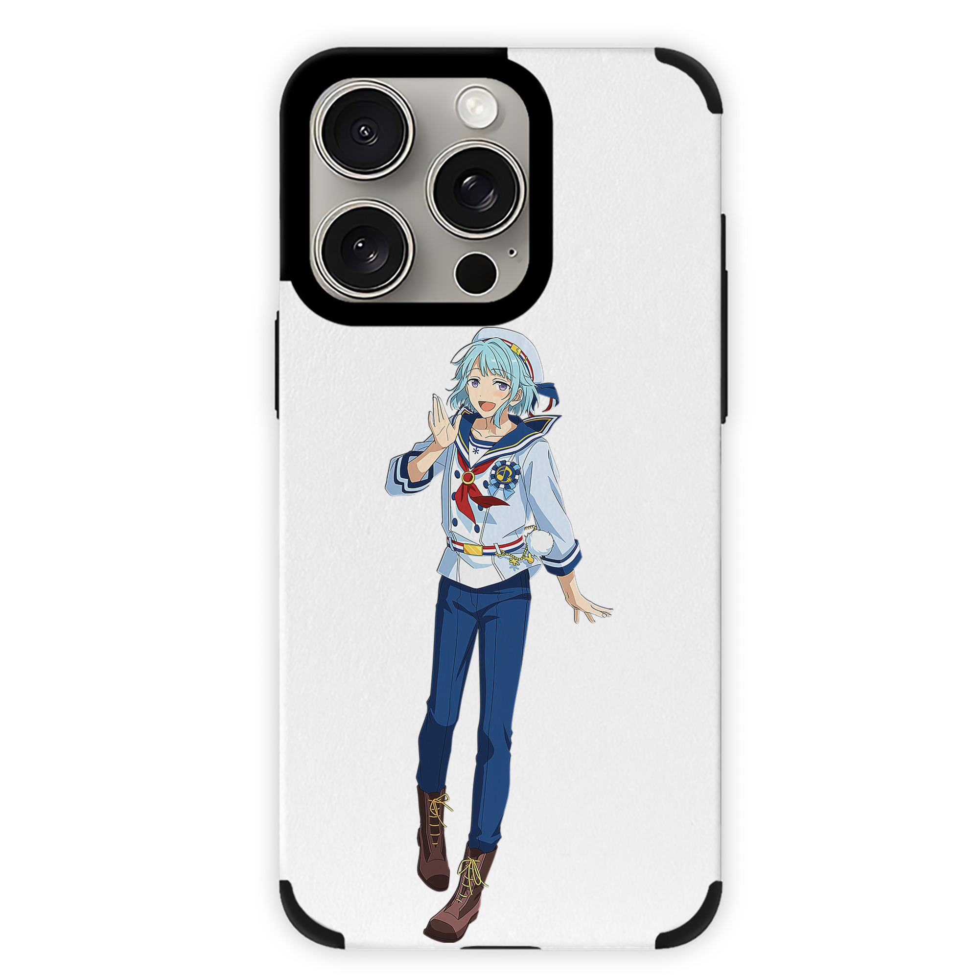 （画像用） あんさんぶるスターズ! Ensemble Stars 【iPhone15ProMax対応】 PUレザー スマホケース 耐衝撃＆黄変防止