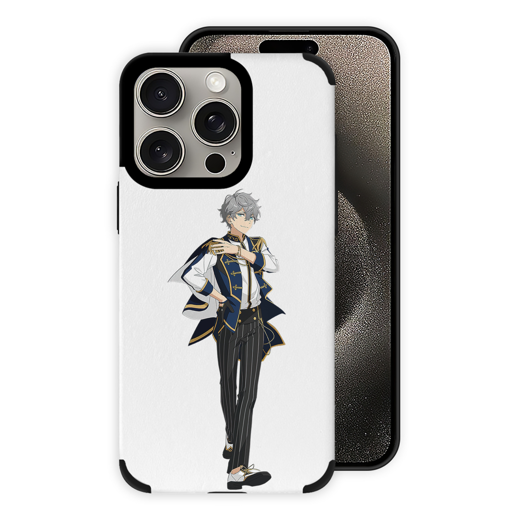 （画像用） あんさんぶるスターズ! Ensemble Stars 【iPhone15ProMax対応】 PUレザー スマホケース 耐衝撃＆黄変防止