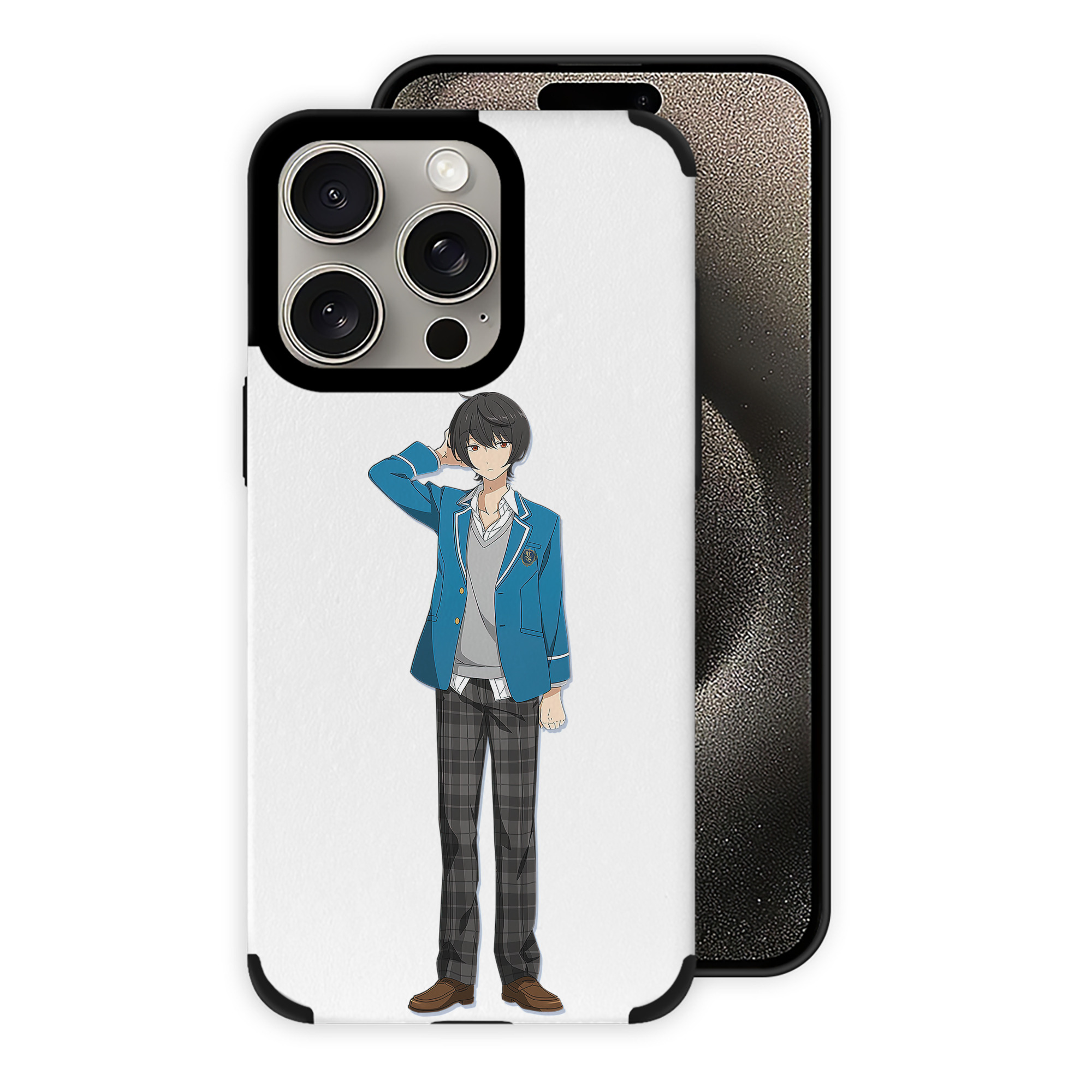 （画像用） あんさんぶるスターズ! Ensemble Stars 【iPhone15ProMax対応】 PUレザー スマホケース 耐衝撃＆黄変防止