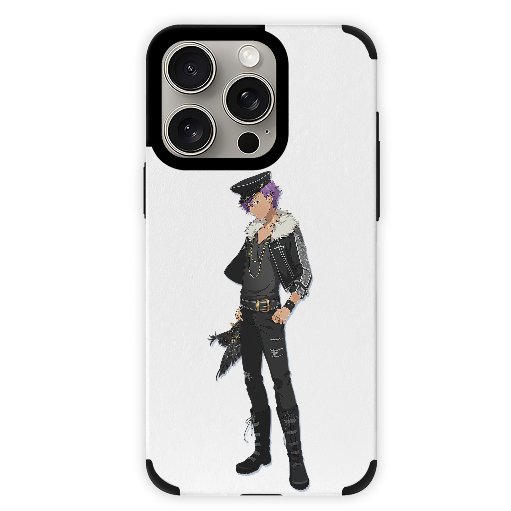 （画像用） あんさんぶるスターズ! Ensemble Stars 【iPhone15ProMax対応】 PUレザー スマホケース 耐衝撃＆黄変防止