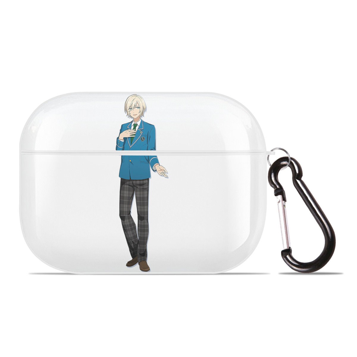 （画像用） あんさんぶるスターズ! Ensemble Stars 【AirPods Pro用】ハードシェル保護ケース 耐衝撃・防指紋・カラビナ付き商品仕様