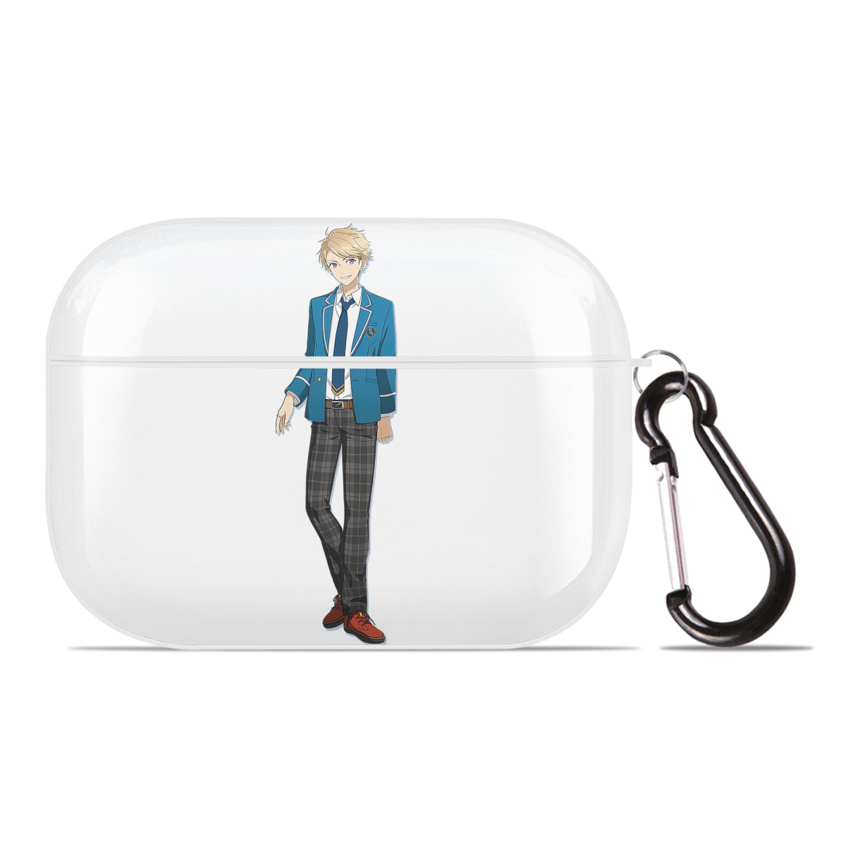 （画像用） あんさんぶるスターズ! Ensemble Stars 【AirPods Pro用】ハードシェル保護ケース 耐衝撃・防指紋・カラビナ付き商品仕様