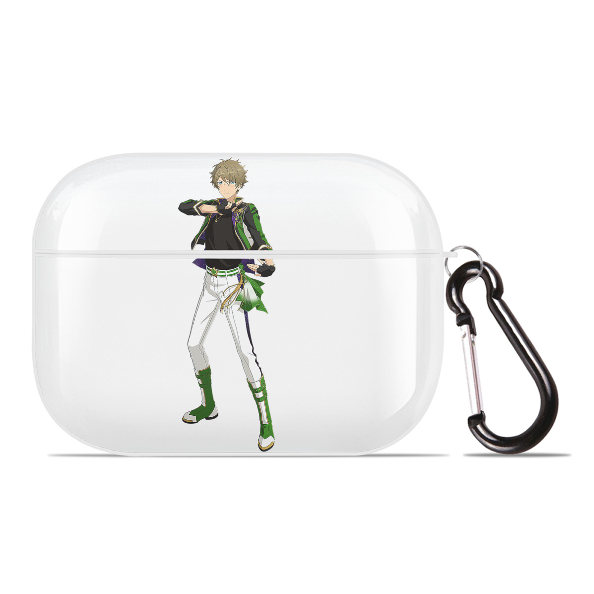 （画像用） あんさんぶるスターズ! Ensemble Stars 【AirPods Pro用】ハードシェル保護ケース 耐衝撃・防指紋・カラビナ付き商品仕様