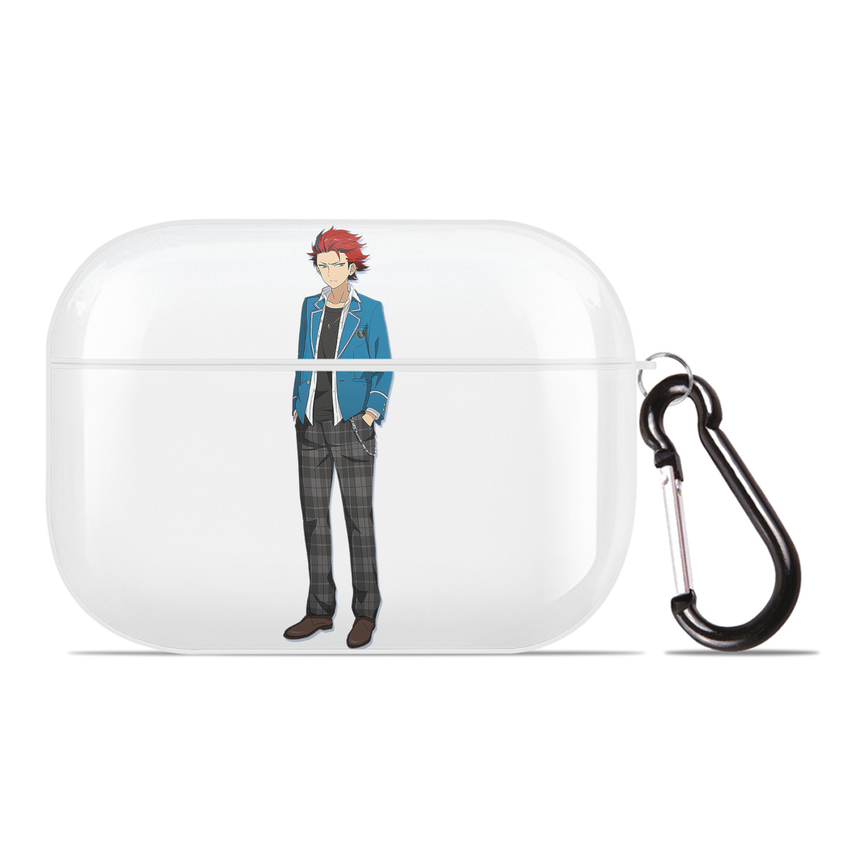 （画像用） あんさんぶるスターズ! Ensemble Stars 【AirPods Pro用】ハードシェル保護ケース 耐衝撃・防指紋・カラビナ付き商品仕様