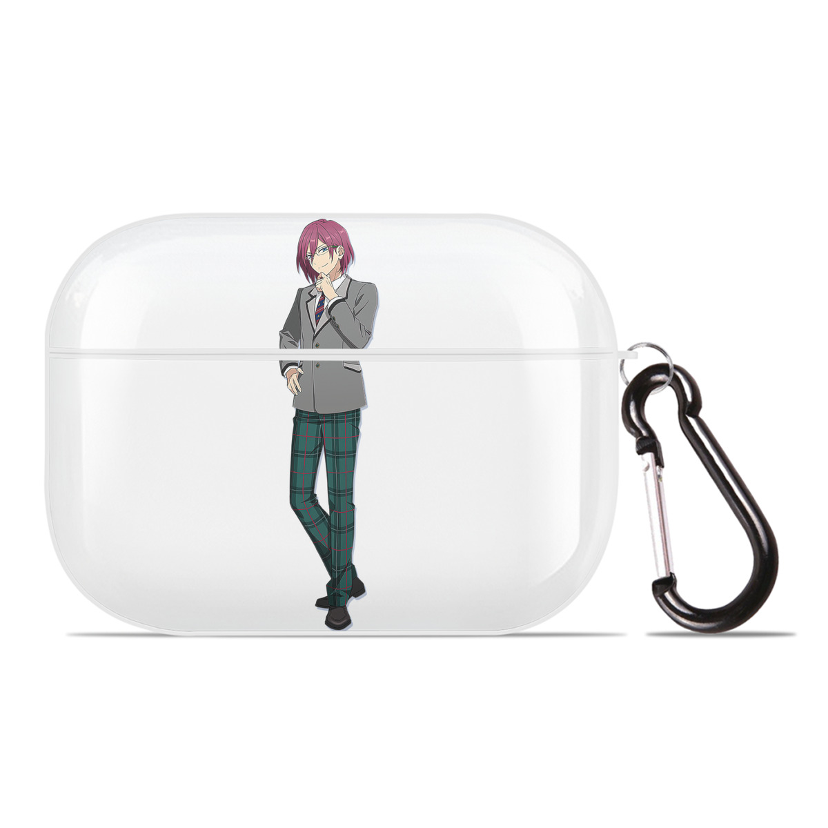（画像用） あんさんぶるスターズ! Ensemble Stars 【AirPods Pro用】ハードシェル保護ケース 耐衝撃・防指紋・カラビナ付き商品仕様