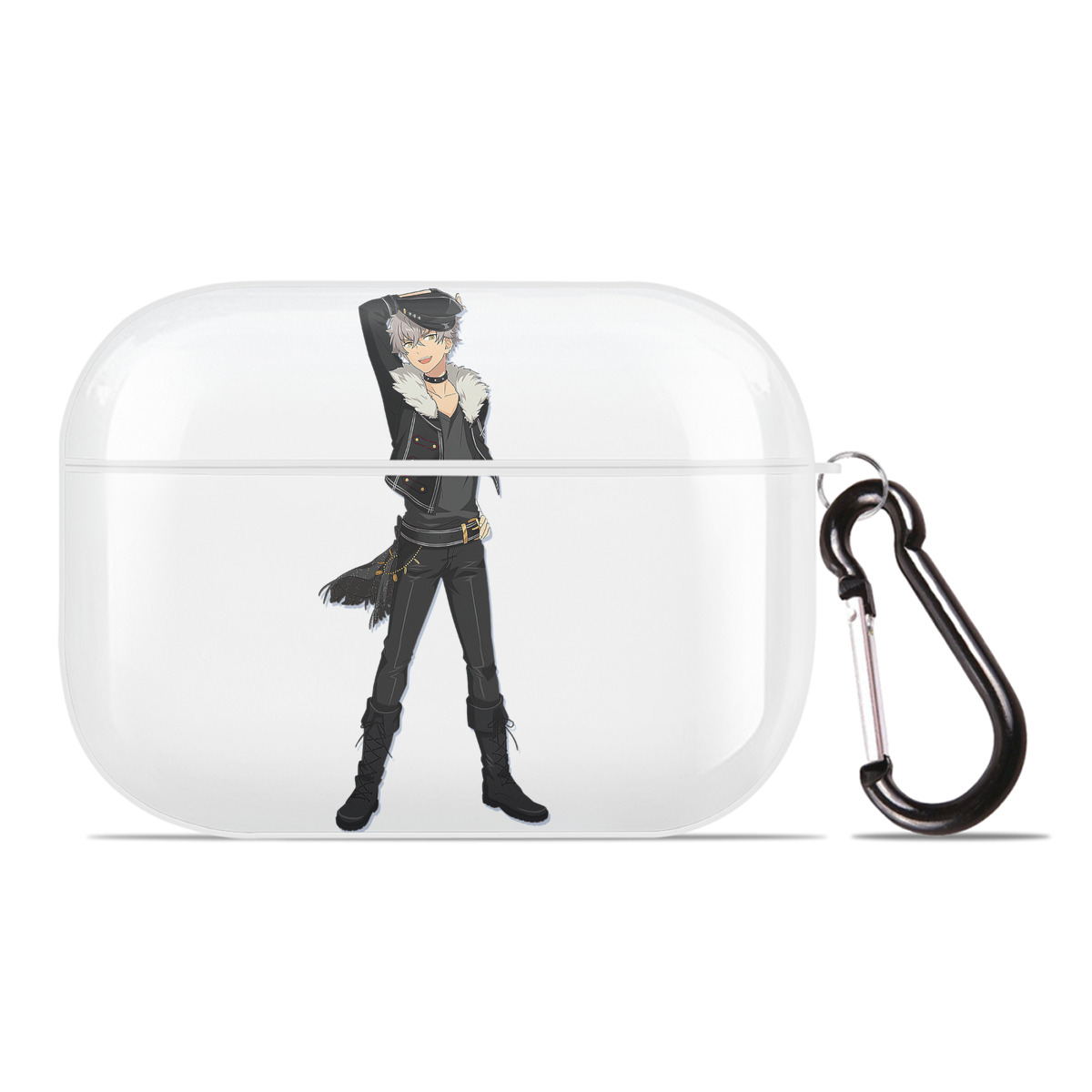 （画像用） あんさんぶるスターズ! Ensemble Stars 【AirPods Pro用】ハードシェル保護ケース 耐衝撃・防指紋・カラビナ付き商品仕様
