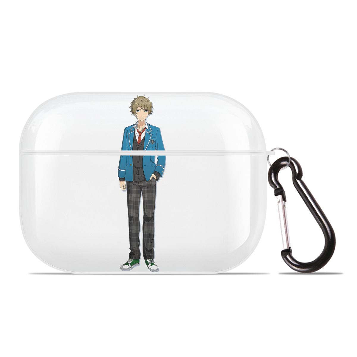 （画像用） あんさんぶるスターズ! Ensemble Stars 【AirPods Pro用】ハードシェル保護ケース 耐衝撃・防指紋・カラビナ付き商品仕様