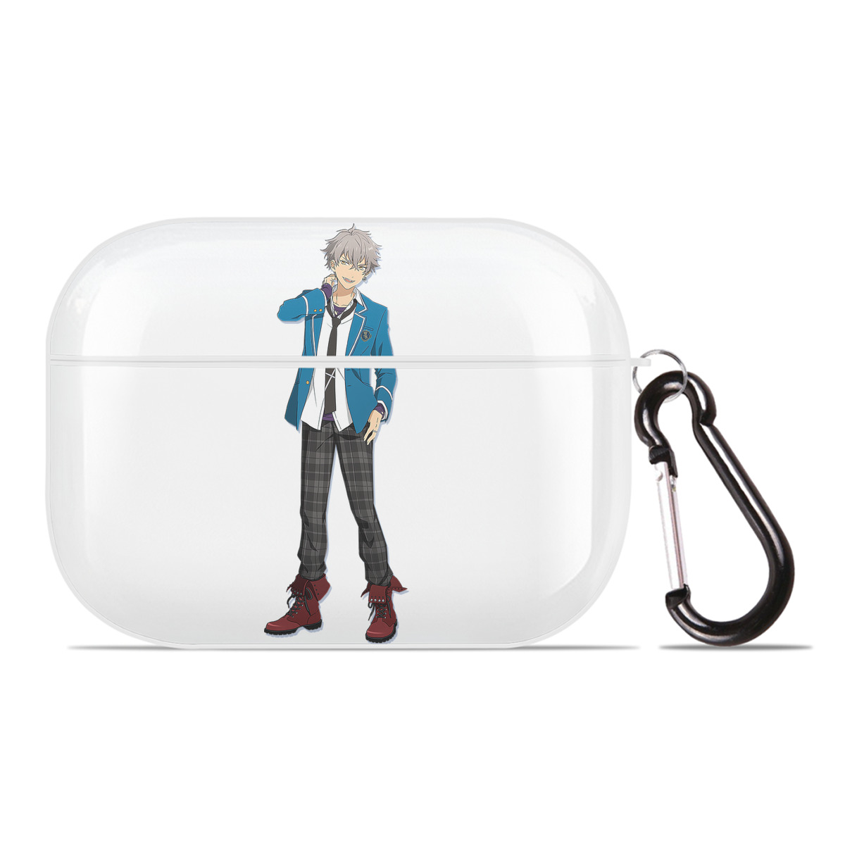 （画像用） あんさんぶるスターズ! Ensemble Stars 【AirPods Pro用】ハードシェル保護ケース 耐衝撃・防指紋・カラビナ付き商品仕様