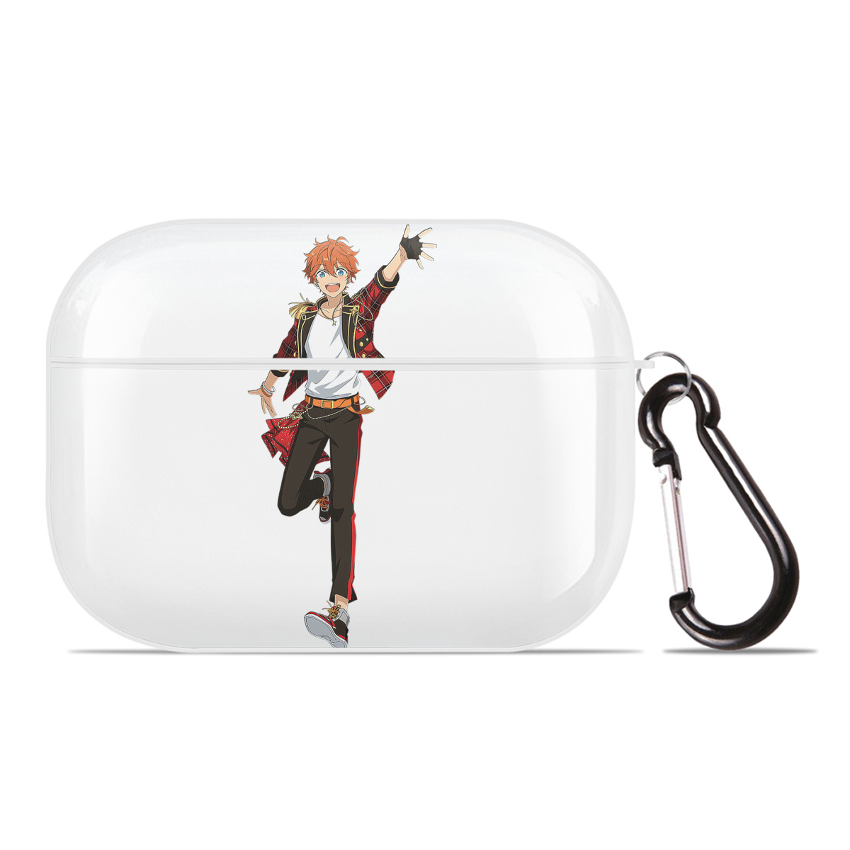 （画像用） あんさんぶるスターズ! Ensemble Stars 【AirPods Pro用】ハードシェル保護ケース 耐衝撃・防指紋・カラビナ付き商品仕様