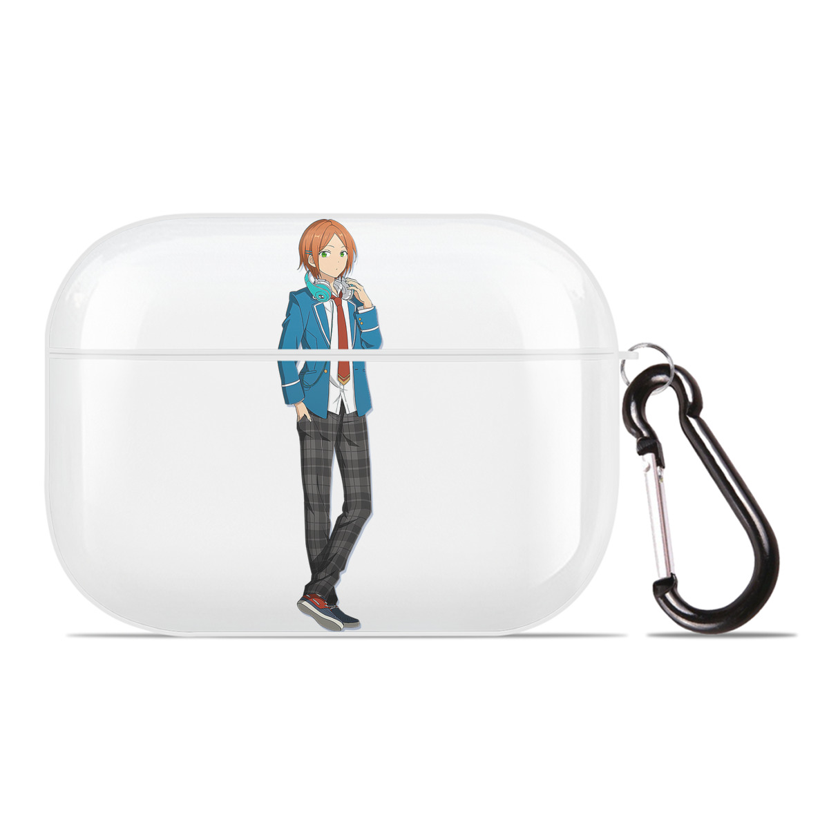 （画像用） あんさんぶるスターズ! Ensemble Stars 【AirPods Pro用】ハードシェル保護ケース 耐衝撃・防指紋・カラビナ付き商品仕様