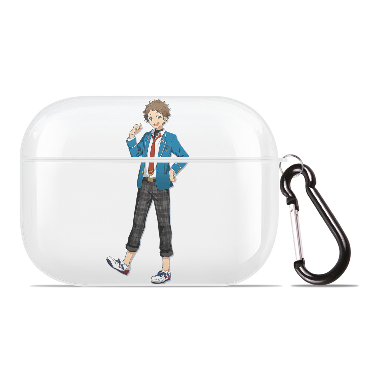 （画像用） あんさんぶるスターズ! Ensemble Stars 【AirPods Pro用】ハードシェル保護ケース 耐衝撃・防指紋・カラビナ付き商品仕様
