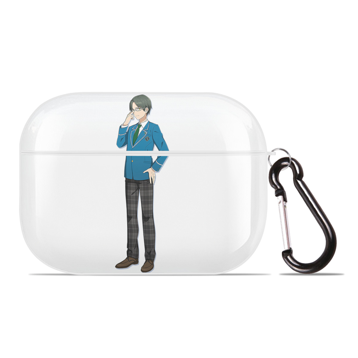 （画像用） あんさんぶるスターズ! Ensemble Stars 【AirPods Pro用】ハードシェル保護ケース 耐衝撃・防指紋・カラビナ付き商品仕様