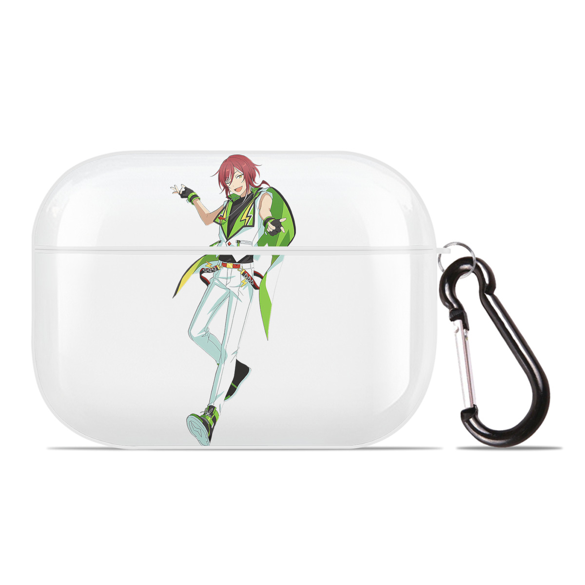 （画像用） あんさんぶるスターズ! Ensemble Stars 【AirPods Pro用】ハードシェル保護ケース 耐衝撃・防指紋・カラビナ付き商品仕様