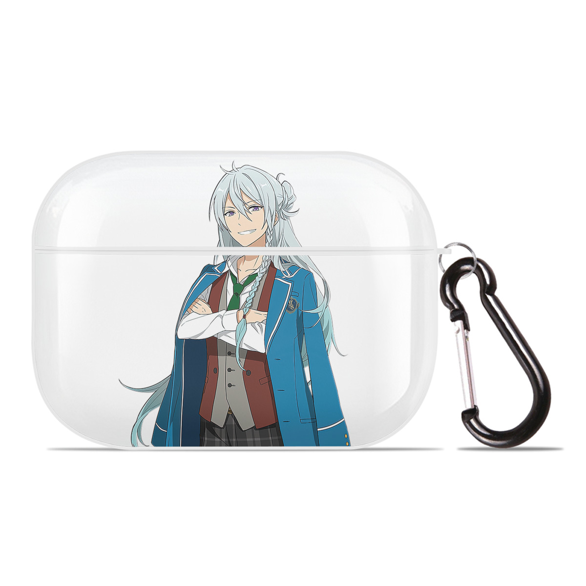 （画像用） あんさんぶるスターズ! Ensemble Stars 【AirPods Pro用】ハードシェル保護ケース 耐衝撃・防指紋・カラビナ付き商品仕様