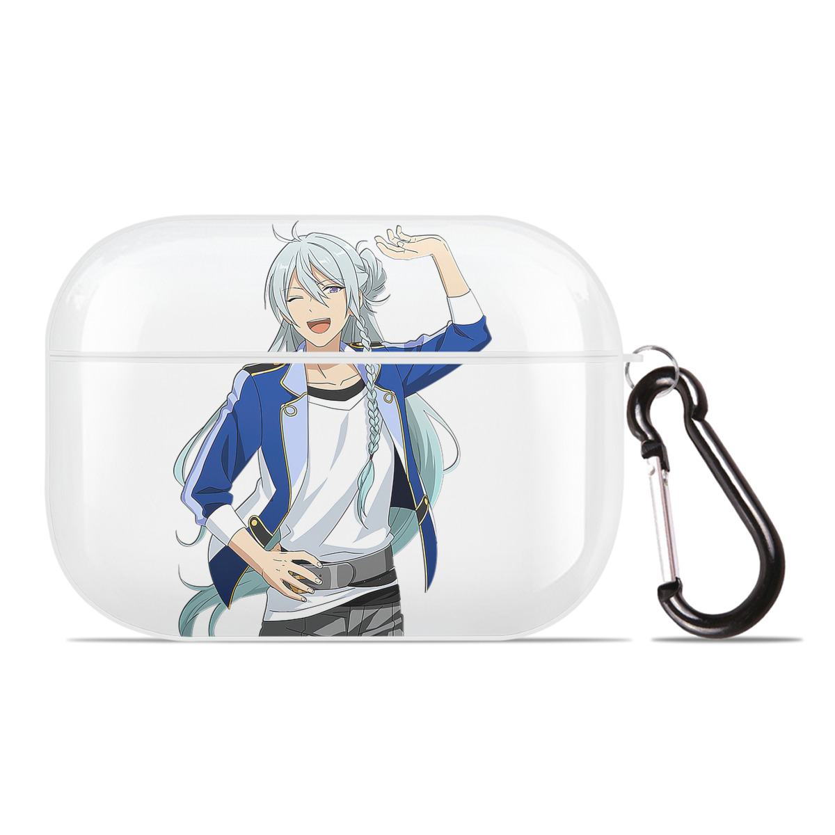 （画像用） あんさんぶるスターズ! Ensemble Stars 【AirPods Pro用】ハードシェル保護ケース 耐衝撃・防指紋・カラビナ付き商品仕様