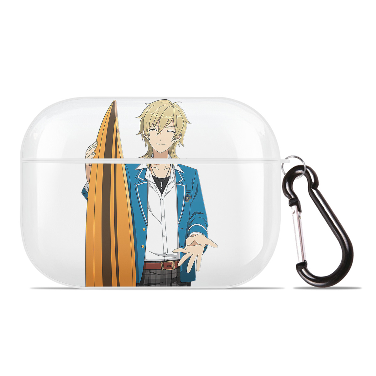（画像用） あんさんぶるスターズ! Ensemble Stars 【AirPods Pro用】ハードシェル保護ケース 耐衝撃・防指紋・カラビナ付き商品仕様
