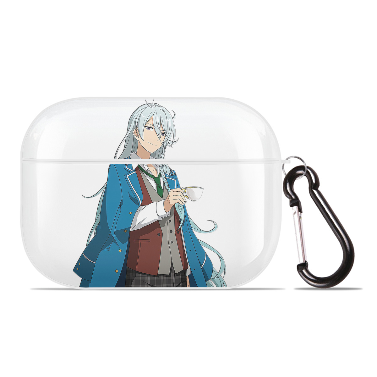 （画像用） あんさんぶるスターズ! Ensemble Stars 【AirPods Pro用】ハードシェル保護ケース 耐衝撃・防指紋・カラビナ付き商品仕様