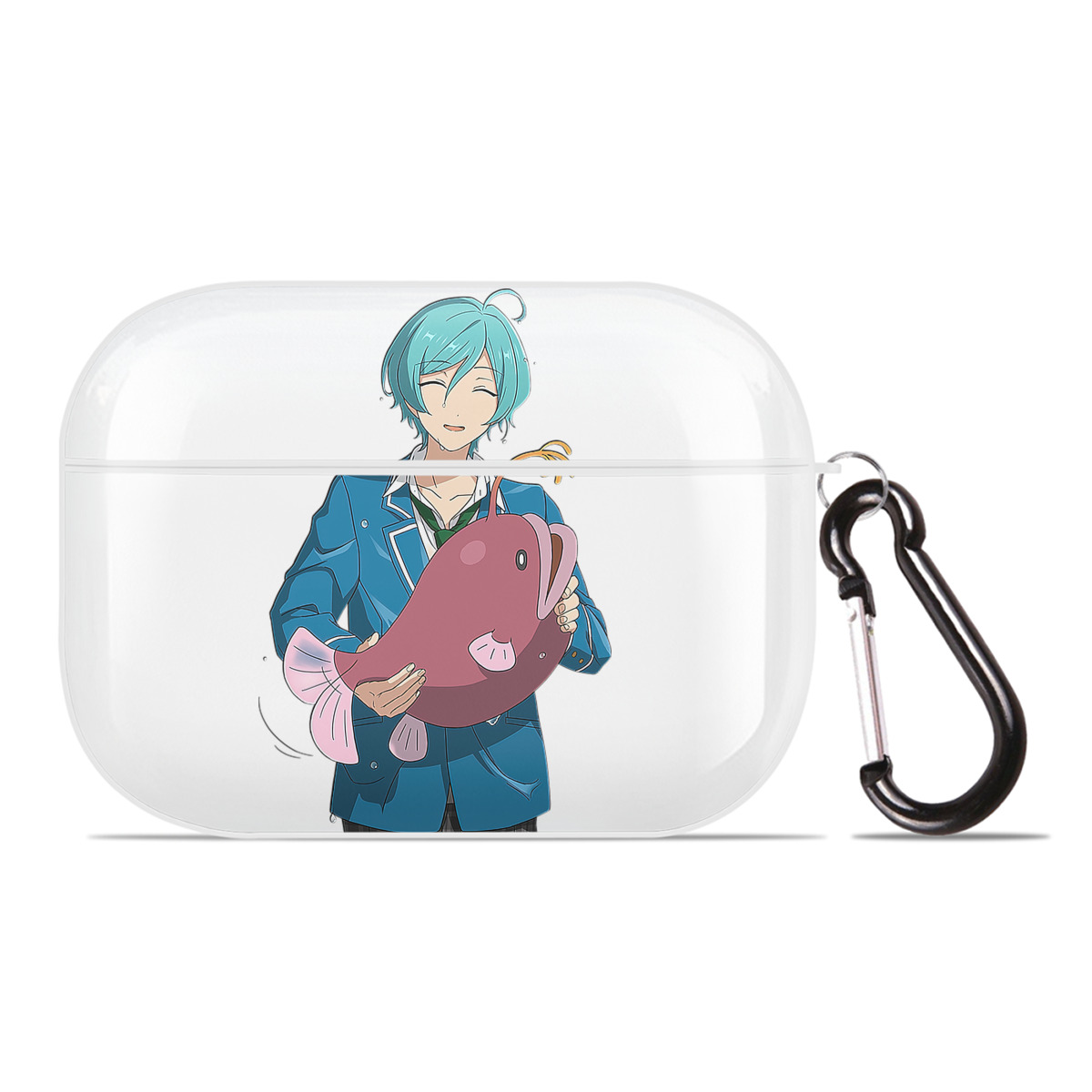 （画像用） あんさんぶるスターズ! Ensemble Stars 【AirPods Pro用】ハードシェル保護ケース 耐衝撃・防指紋・カラビナ付き商品仕様