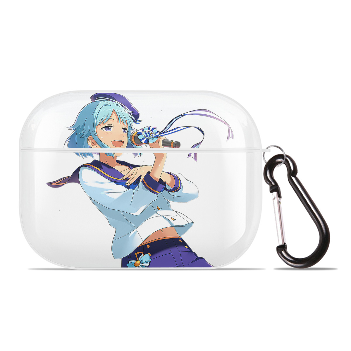 （画像用） あんさんぶるスターズ! Ensemble Stars 【AirPods Pro用】ハードシェル保護ケース 耐衝撃・防指紋・カラビナ付き商品仕様