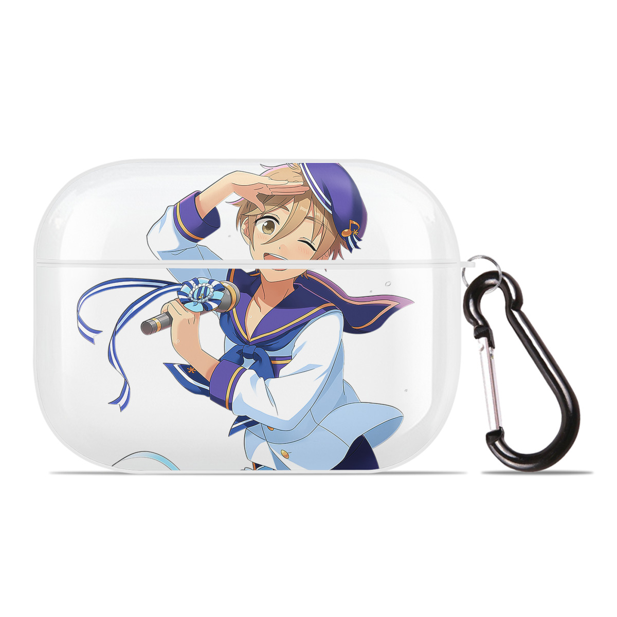 （画像用） あんさんぶるスターズ! Ensemble Stars 【AirPods Pro用】ハードシェル保護ケース 耐衝撃・防指紋・カラビナ付き商品仕様