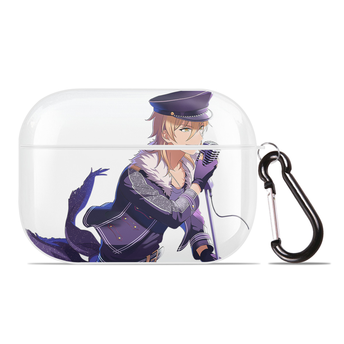 （画像用） あんさんぶるスターズ! Ensemble Stars 【AirPods Pro用】ハードシェル保護ケース 耐衝撃・防指紋・カラビナ付き商品仕様