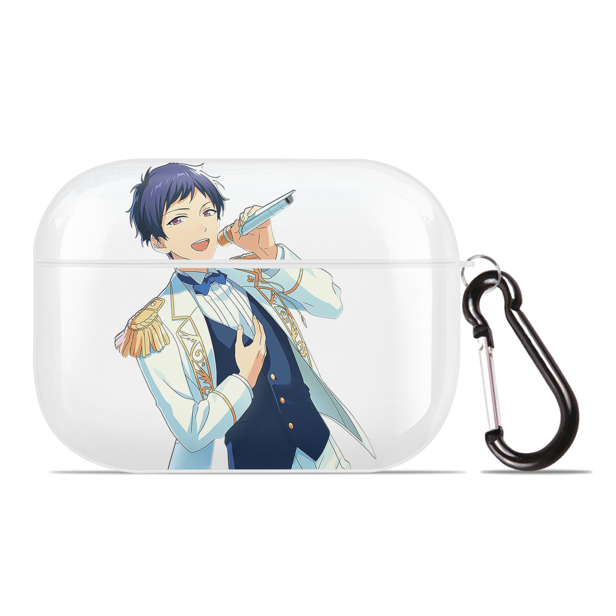（画像用） あんさんぶるスターズ! Ensemble Stars 【AirPods Pro用】ハードシェル保護ケース 耐衝撃・防指紋・カラビナ付き商品仕様