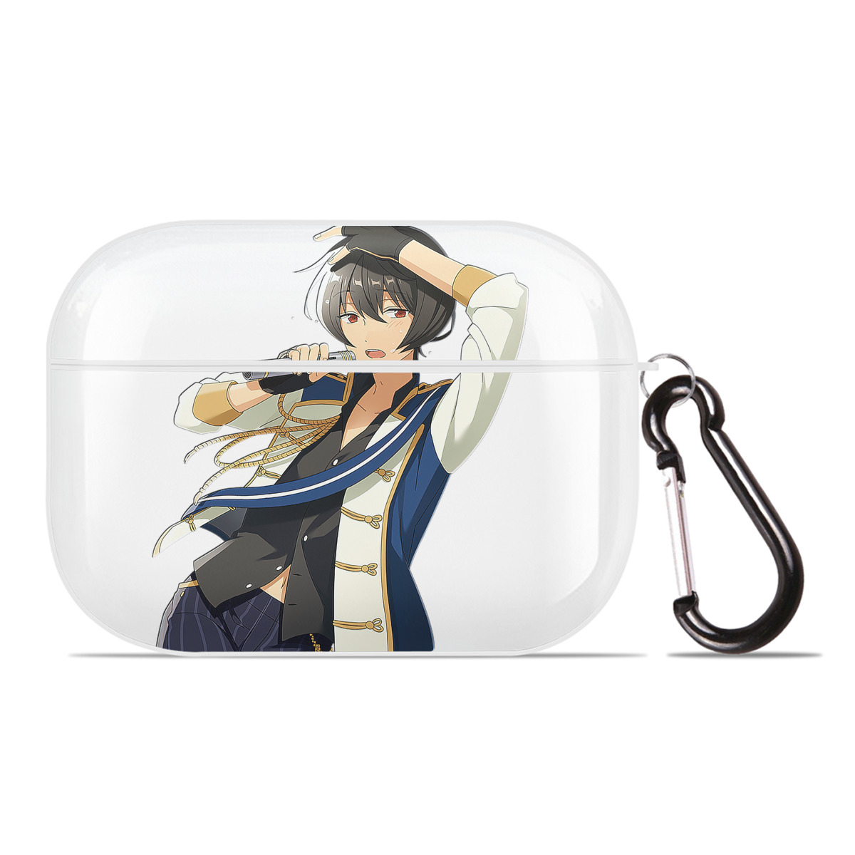 （画像用） あんさんぶるスターズ! Ensemble Stars 【AirPods Pro用】ハードシェル保護ケース 耐衝撃・防指紋・カラビナ付き商品仕様