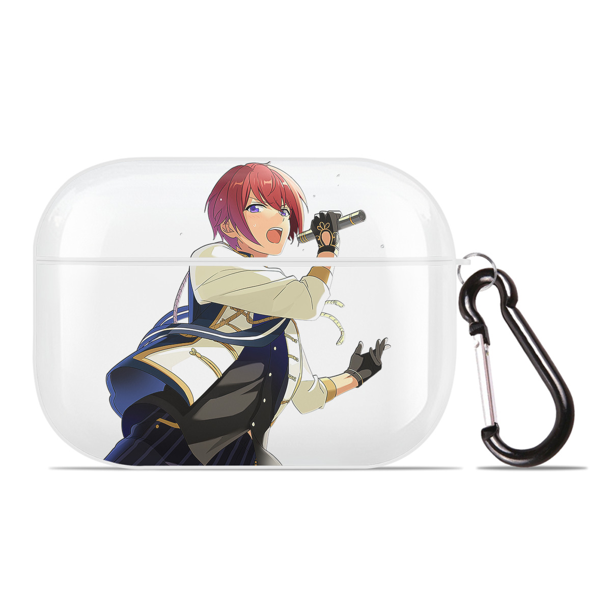 （画像用） あんさんぶるスターズ! Ensemble Stars 【AirPods Pro用】ハードシェル保護ケース 耐衝撃・防指紋・カラビナ付き商品仕様