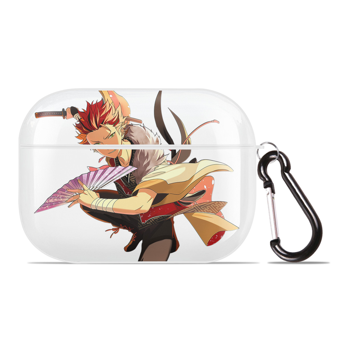 （画像用） あんさんぶるスターズ! Ensemble Stars 【AirPods Pro用】ハードシェル保護ケース 耐衝撃・防指紋・カラビナ付き商品仕様