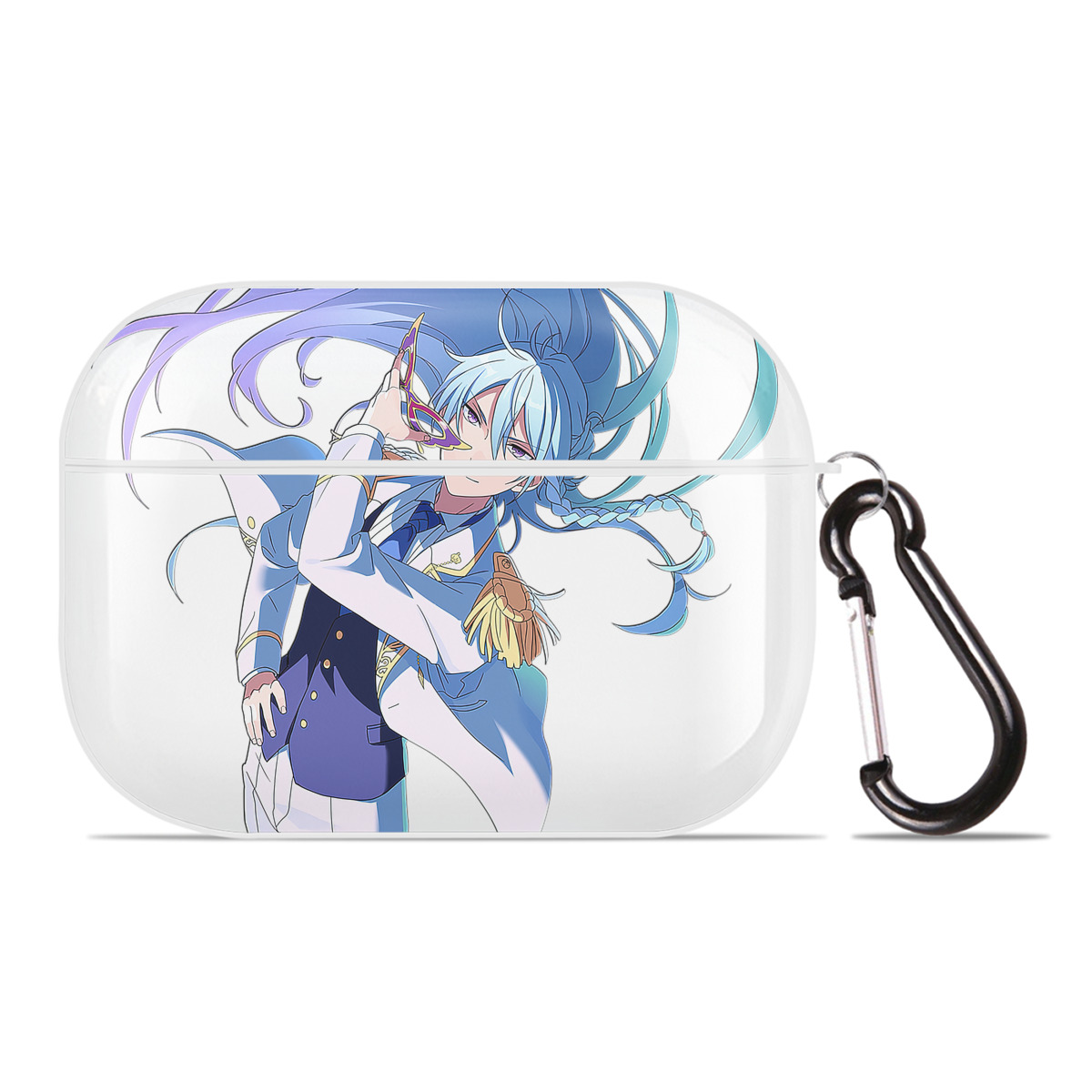 （画像用） あんさんぶるスターズ! Ensemble Stars 【AirPods Pro用】ハードシェル保護ケース 耐衝撃・防指紋・カラビナ付き商品仕様