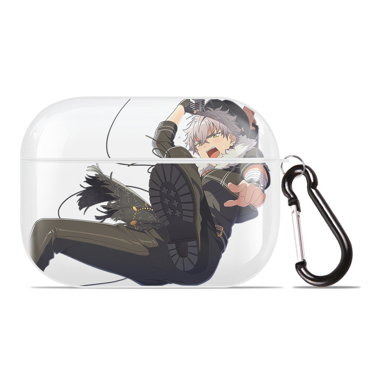 （画像用） あんさんぶるスターズ! Ensemble Stars 【AirPods Pro用】ハードシェル保護ケース 耐衝撃・防指紋・カラビナ付き商品仕様