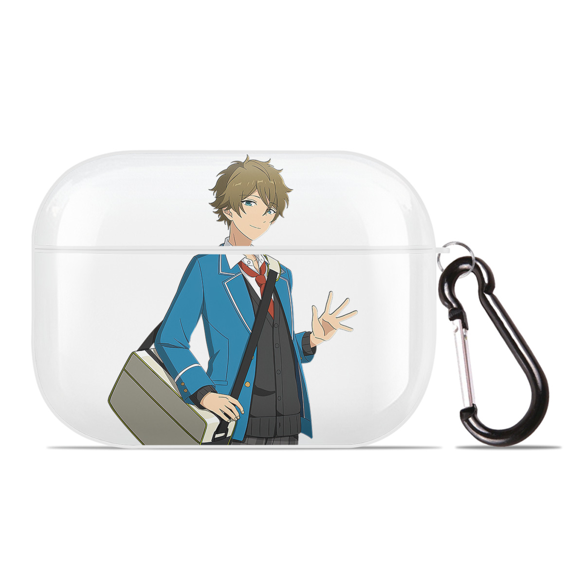 （画像用） あんさんぶるスターズ! Ensemble Stars 【AirPods Pro用】ハードシェル保護ケース 耐衝撃・防指紋・カラビナ付き商品仕様