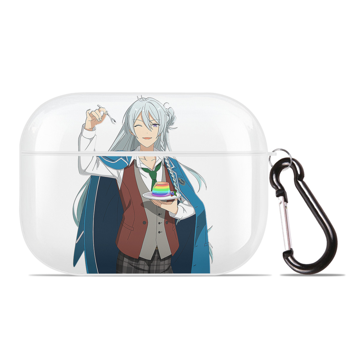 （画像用） あんさんぶるスターズ! Ensemble Stars 【AirPods Pro用】ハードシェル保護ケース 耐衝撃・防指紋・カラビナ付き商品仕様