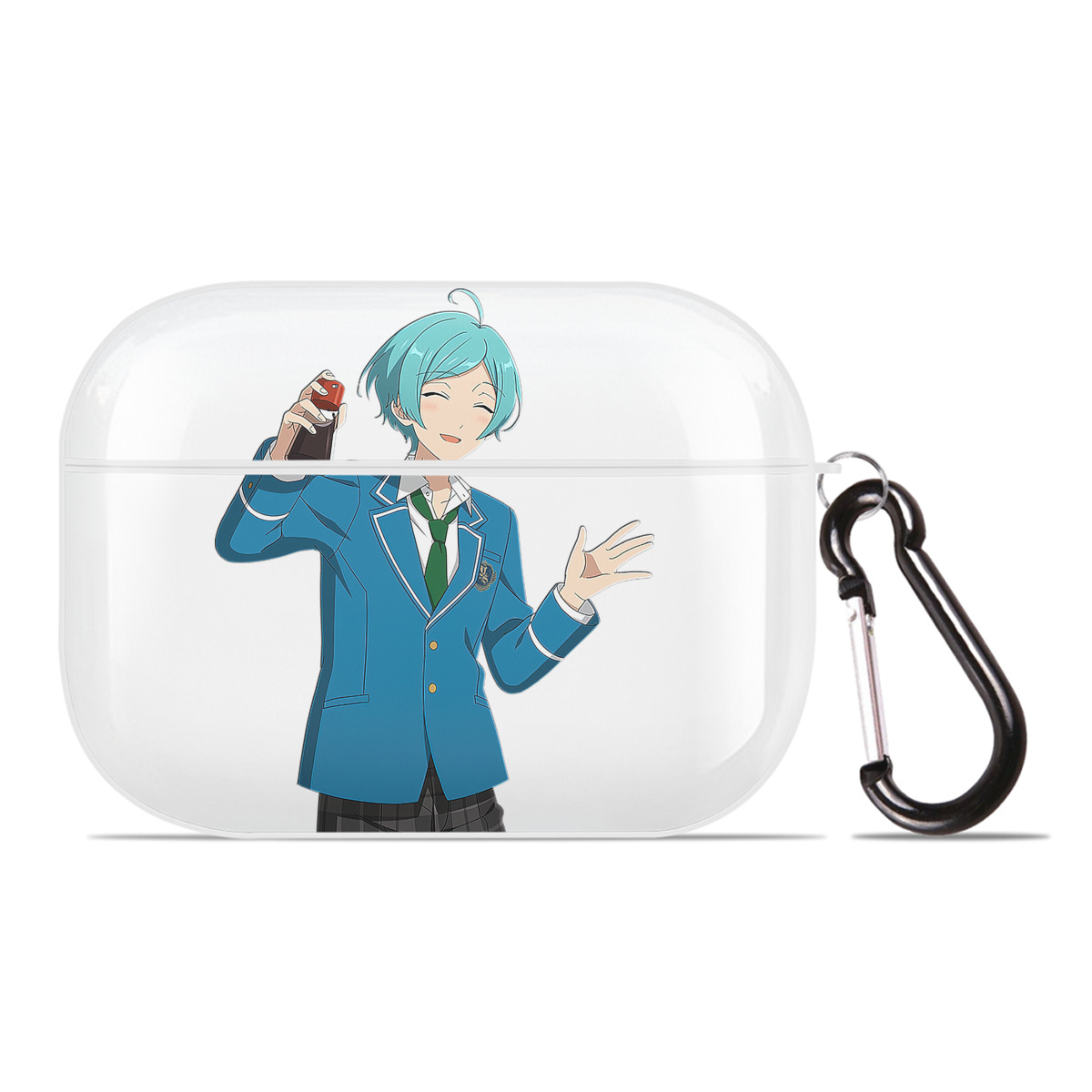（画像用） あんさんぶるスターズ! Ensemble Stars 【AirPods Pro用】ハードシェル保護ケース 耐衝撃・防指紋・カラビナ付き商品仕様