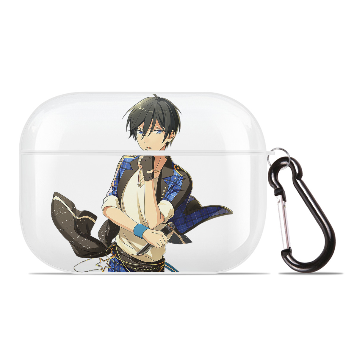 （画像用） あんさんぶるスターズ! Ensemble Stars 【AirPods Pro用】ハードシェル保護ケース 耐衝撃・防指紋・カラビナ付き商品仕様