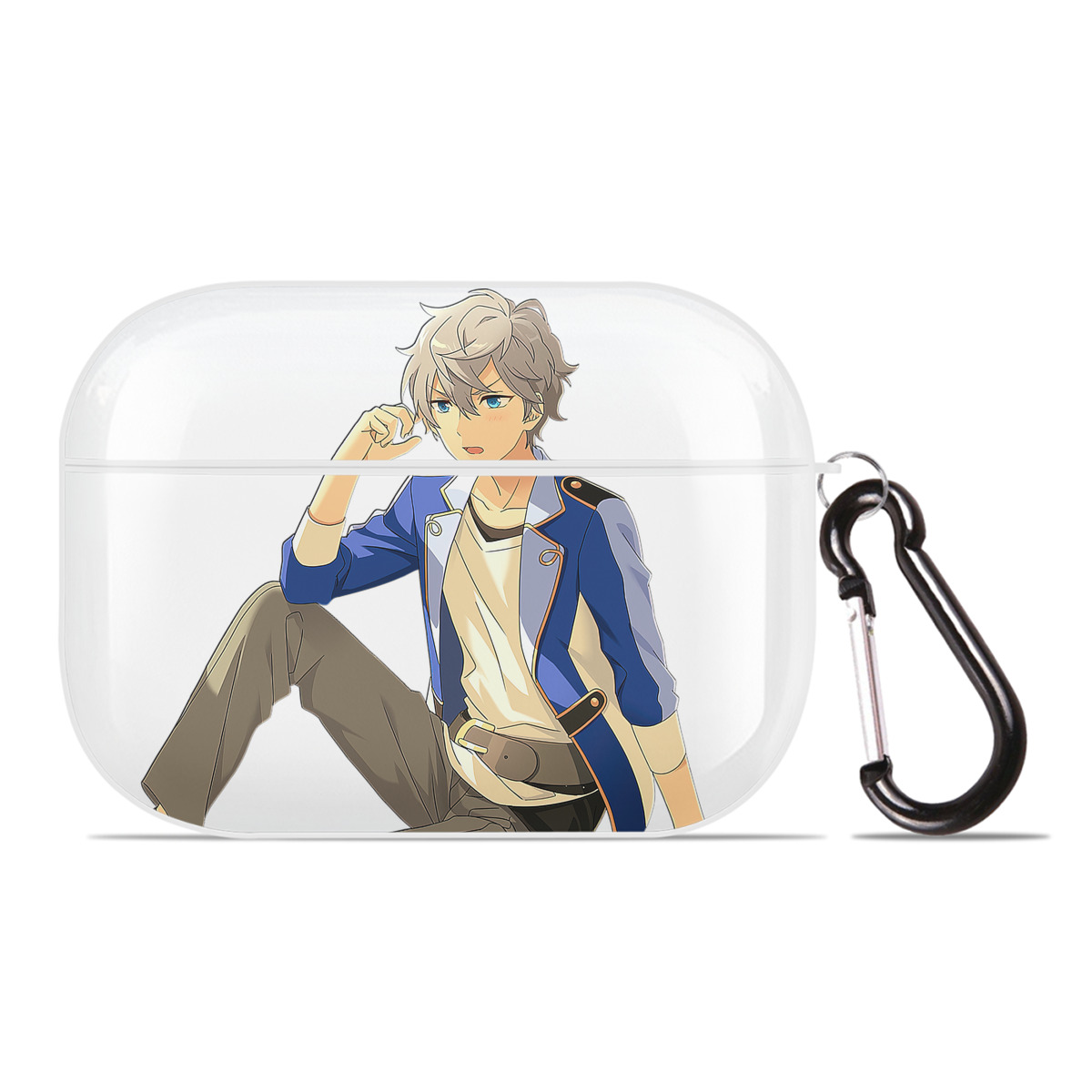 （画像用） あんさんぶるスターズ! Ensemble Stars 【AirPods Pro用】ハードシェル保護ケース 耐衝撃・防指紋・カラビナ付き商品仕様