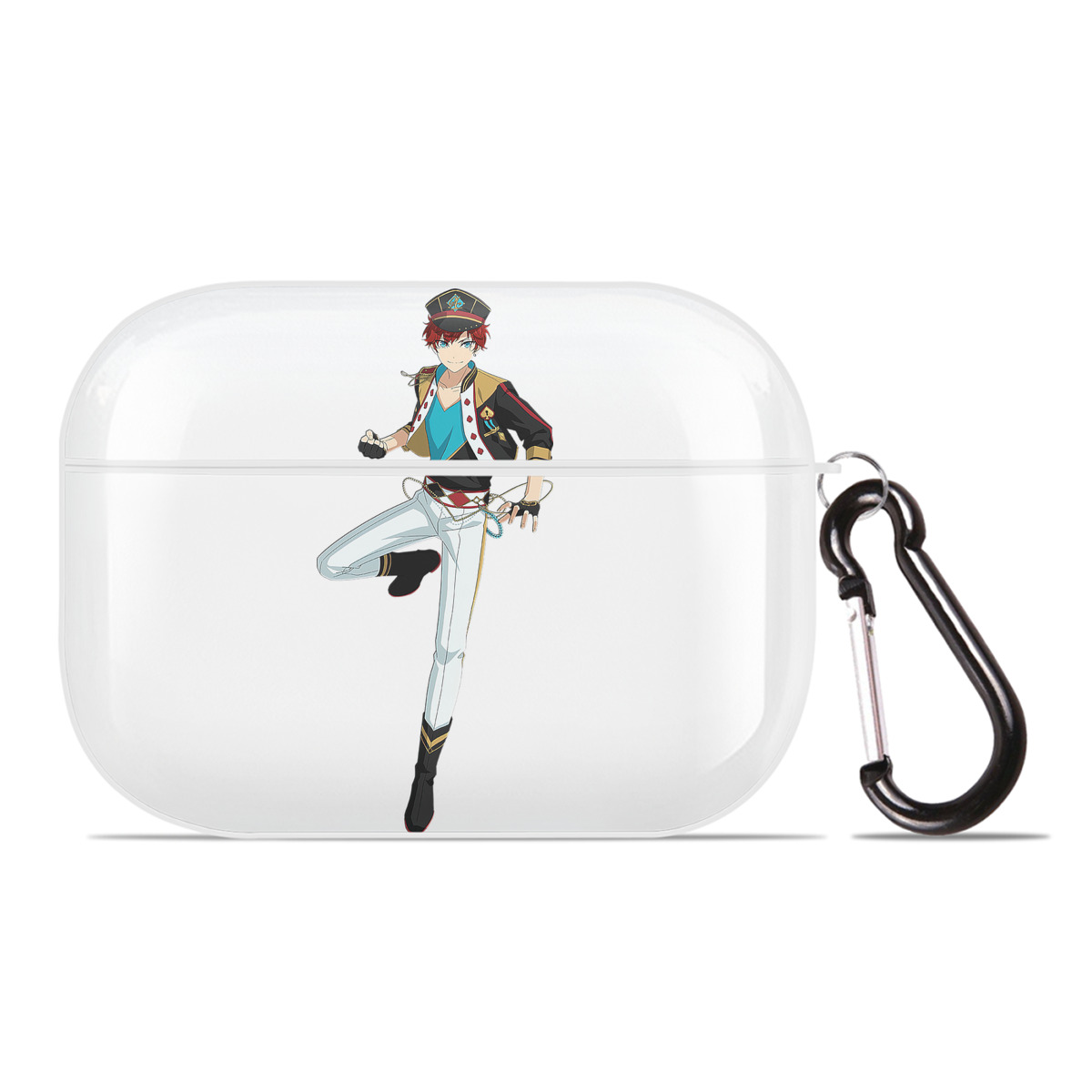 （画像用） あんさんぶるスターズ! Ensemble Stars 【AirPods Pro用】ハードシェル保護ケース 耐衝撃・防指紋・カラビナ付き商品仕様