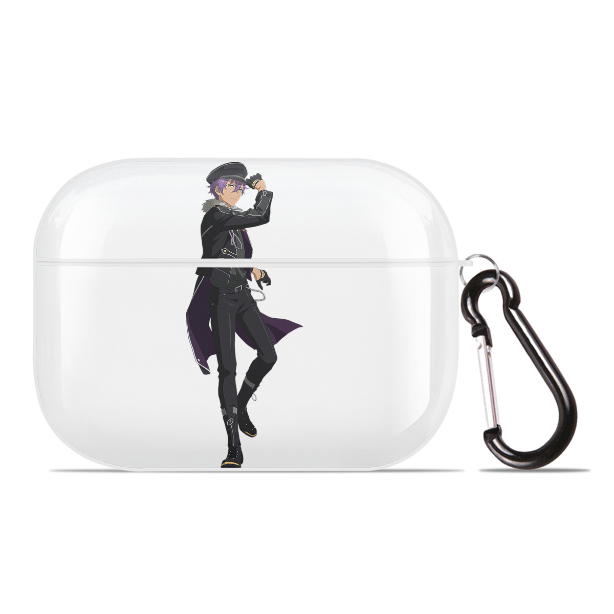 （画像用） あんさんぶるスターズ! Ensemble Stars 【AirPods Pro用】ハードシェル保護ケース 耐衝撃・防指紋・カラビナ付き商品仕様
