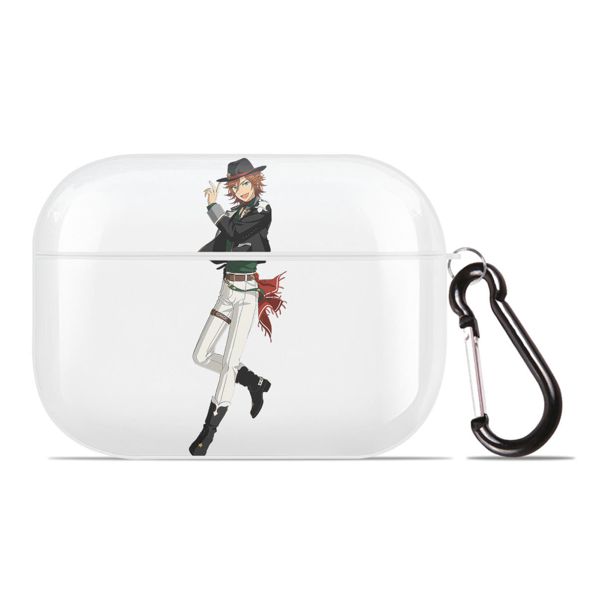 （画像用） あんさんぶるスターズ! Ensemble Stars 【AirPods Pro用】ハードシェル保護ケース 耐衝撃・防指紋・カラビナ付き商品仕様