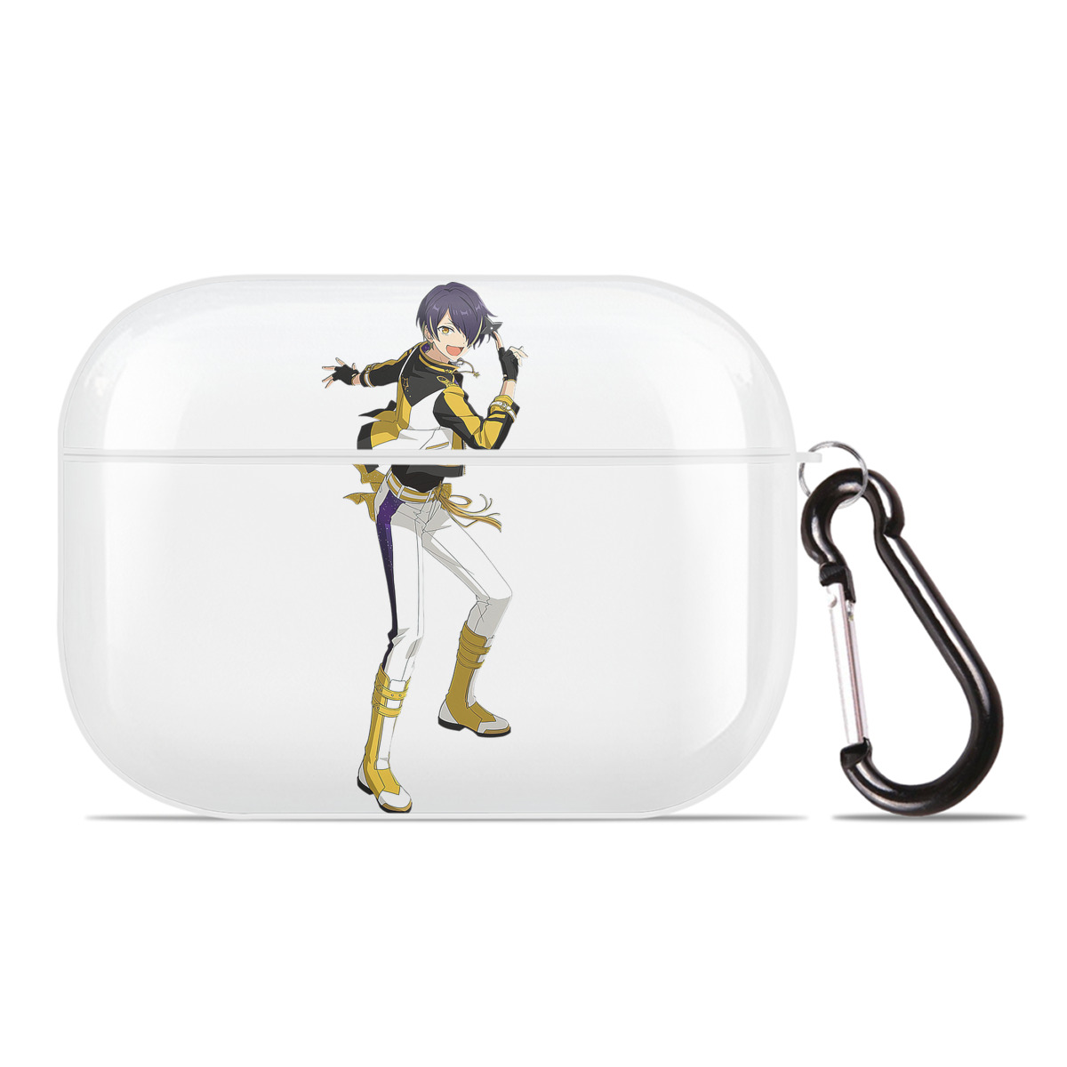 （画像用） あんさんぶるスターズ! Ensemble Stars 【AirPods Pro用】ハードシェル保護ケース 耐衝撃・防指紋・カラビナ付き商品仕様