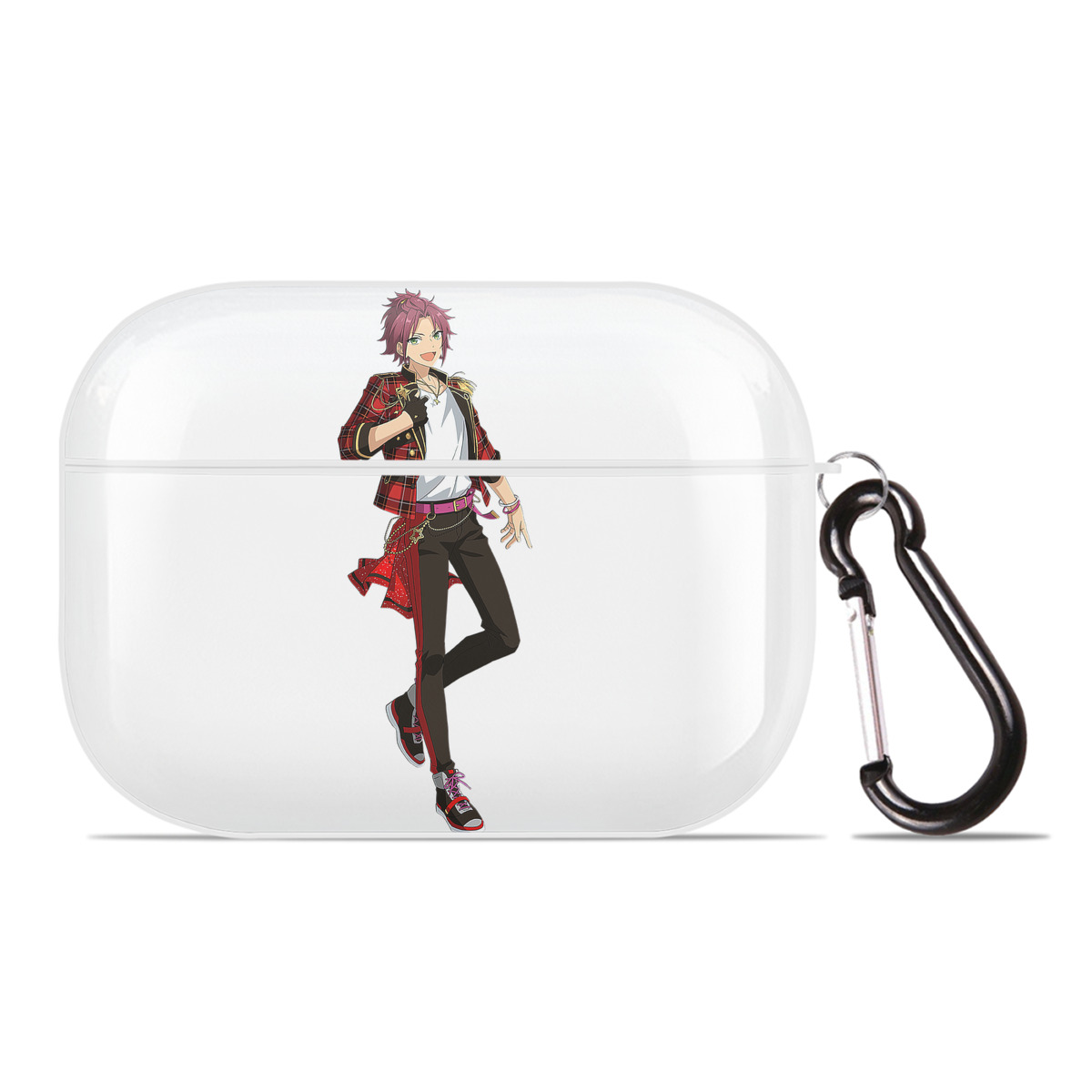（画像用） あんさんぶるスターズ! Ensemble Stars 【AirPods Pro用】ハードシェル保護ケース 耐衝撃・防指紋・カラビナ付き商品仕様